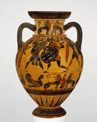 Euboeïsche zwartfiguren nekamfoor